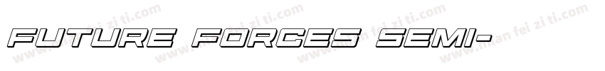 Future Forces Semi字体转换